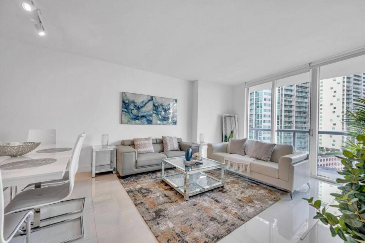 Modern 1 Bed Icon Brickell With Amazing Views Miami Exterior foto
