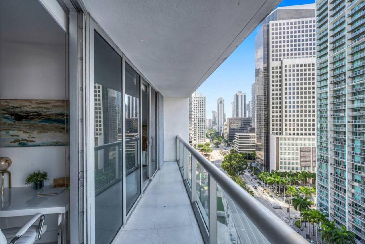 Modern 1 Bed Icon Brickell With Amazing Views Miami Exterior foto