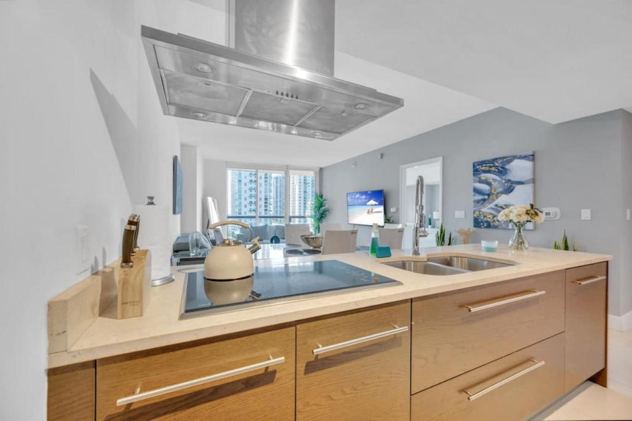 Modern 1 Bed Icon Brickell With Amazing Views Miami Exterior foto