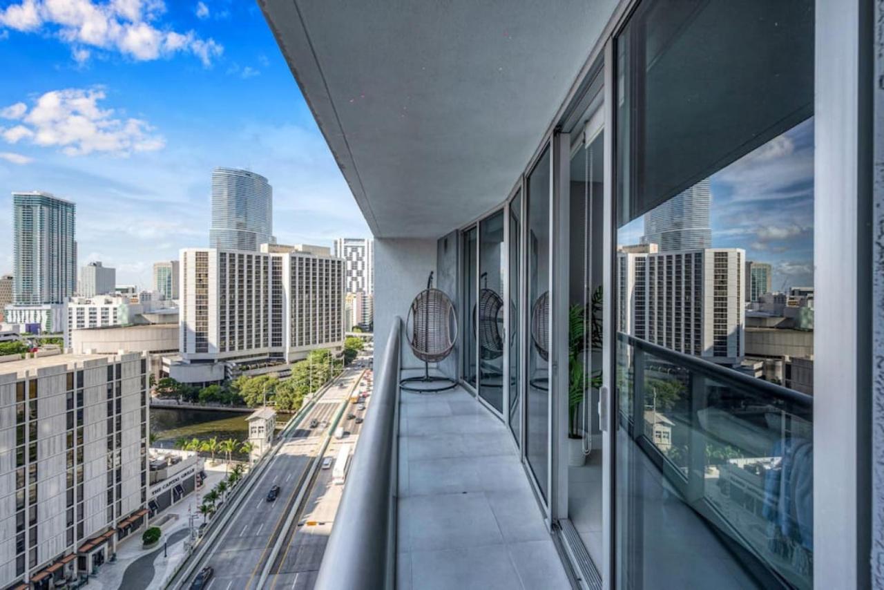 Modern 1 Bed Icon Brickell With Amazing Views Miami Exterior foto