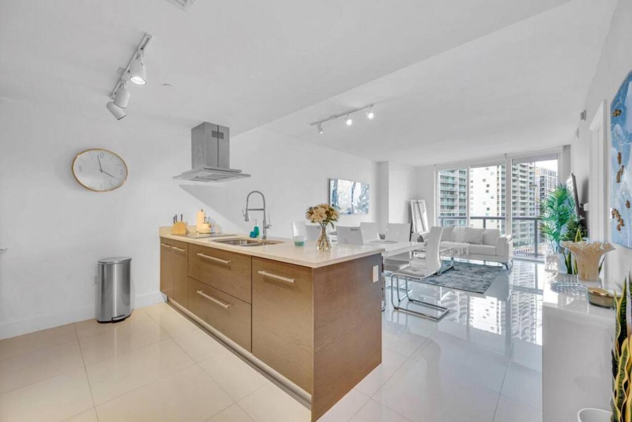 Modern 1 Bed Icon Brickell With Amazing Views Miami Exterior foto